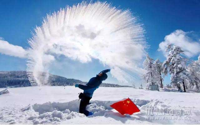 大兴安岭的冬天，冰雪王国里的童话！